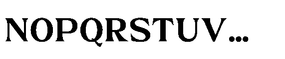 Monowave MONOWAVE boold Font UPPERCASE