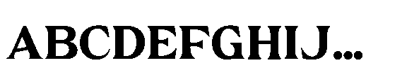 Monowave MONOWAVE extrabold Font UPPERCASE