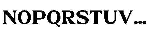 Monowave MONOWAVE extrabold Font UPPERCASE