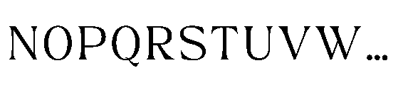 Monowave MONOWAVE light Font UPPERCASE