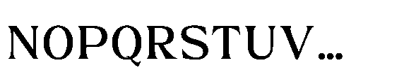Monowave MONOWAVE medium Font UPPERCASE