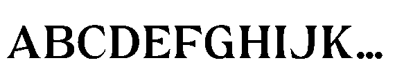 Monowave MONOWAVE semibold Font UPPERCASE