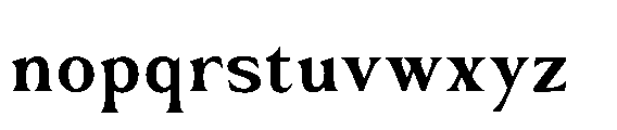 Monowave MONOWAVE semibold Font LOWERCASE