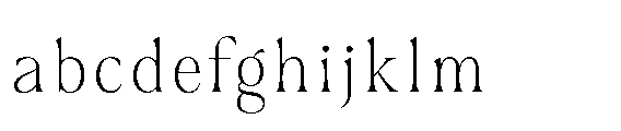 Monowave MONOWAVE thin FONT