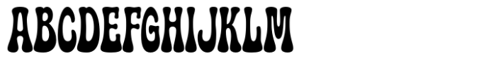 Monoway Groovey Font UPPERCASE