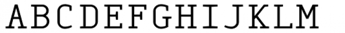 Monox Serif Light Font UPPERCASE