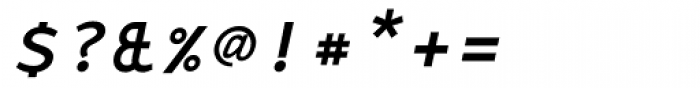 Monox Serif SC Bold Italic Font OTHER CHARS