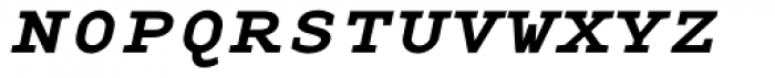 Monox Serif SC Bold Italic Font LOWERCASE