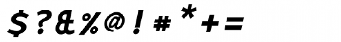 Monox Serif SC ExtraBold Italic Font OTHER CHARS