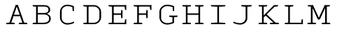 Monox Serif SC ExtraLight Font LOWERCASE