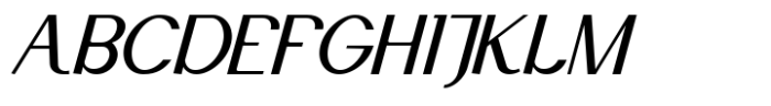 Monquerta Italic Font UPPERCASE