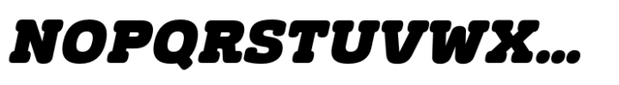 Monradok Black Italic Font UPPERCASE