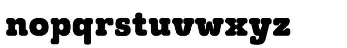 Monradok Black Font LOWERCASE