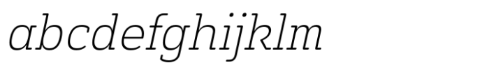 Monradok Extra Light Italic FONT
