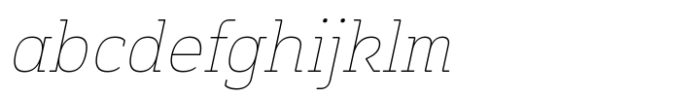 Monradok Thin Italic FONT