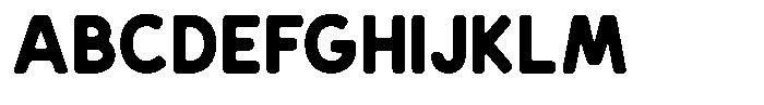 Monraha Font UPPERCASE