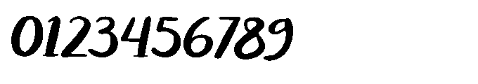Monsieur Bastille Font OTHER CHARS