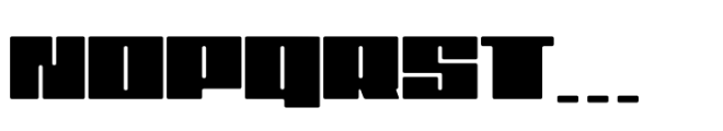 Monssla Regular Font UPPERCASE