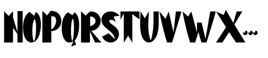 Monster Brilliant Font UPPERCASE