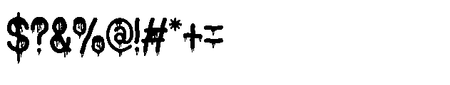 Monster Kids Font OTHER CHARS
