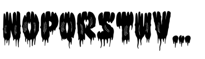 Monster Scratch Regular Font UPPERCASE