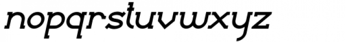 Monsterio Italic Font LOWERCASE