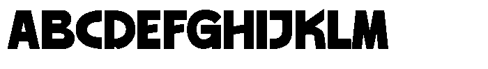 Monta Grande Regular Font UPPERCASE