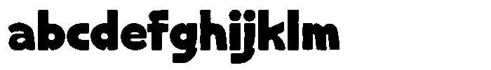 Monta Grande Rough FONT