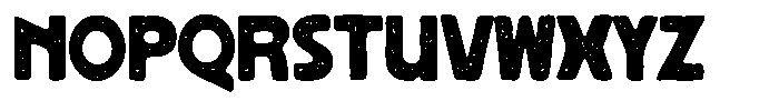 Monta Grande Stamp Font UPPERCASE