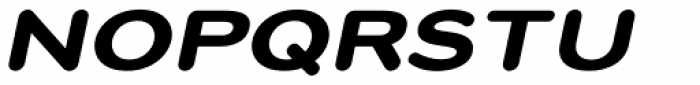 Montag Black Oblique Font UPPERCASE