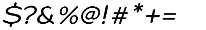 Montag Oblique Font OTHER CHARS