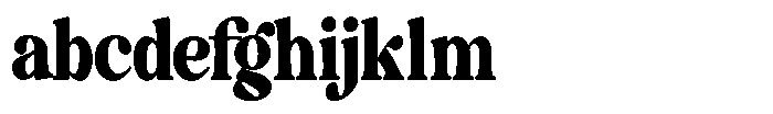Montalvia Display Black Condensed Contrast FONT