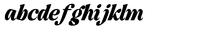 Montalvia Display Black Condensed Italic Cont FONT