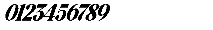 Montalvia Display Black Condensed Italic Font OTHER CHARS