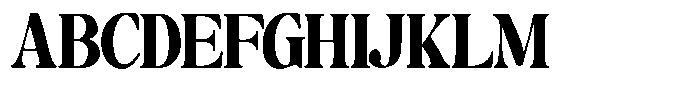 Montalvia Display Black Condensed Font UPPERCASE