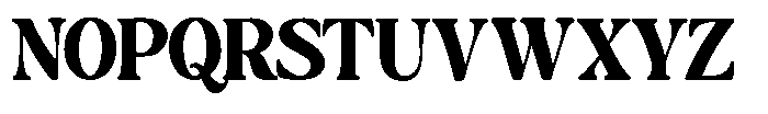 Montalvia Display Black Contrast Font UPPERCASE