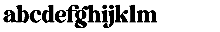 Montalvia Display Black Contrast FONT