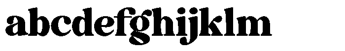 Montalvia Display Black Expanded Contrast FONT