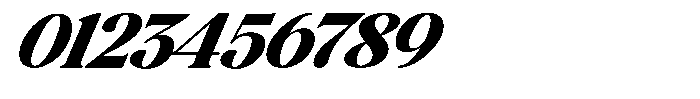 Montalvia Display Black Expanded Italic Font OTHER CHARS