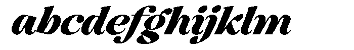 Montalvia Display Black Expanded Italic FONT