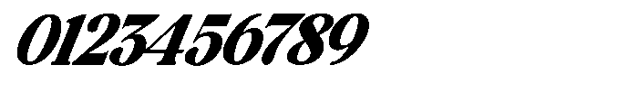Montalvia Display Black Italic Contrast Font OTHER CHARS