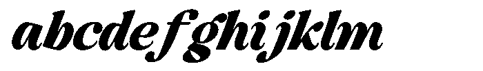 Montalvia Display Black Italic Contrast FONT