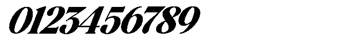 Montalvia Display Black Italic Font OTHER CHARS