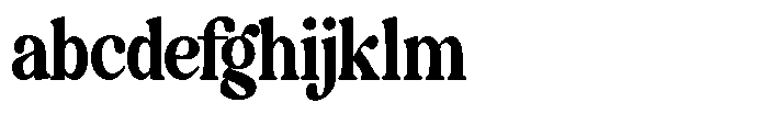 Montalvia Display Bold Condensed Contrast FONT