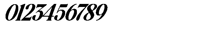 Montalvia Display Bold Condensed Italic Font OTHER CHARS