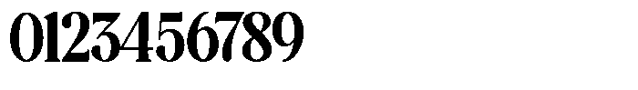 Montalvia Display Bold Condensed Font OTHER CHARS