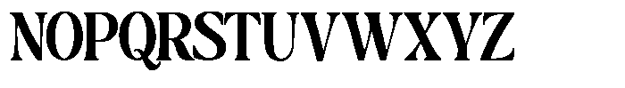 Montalvia Display Bold Condensed Font UPPERCASE