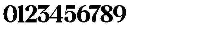 Montalvia Display Bold Expanded Contrast Font OTHER CHARS