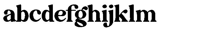 Montalvia Display Bold Expanded Contrast FONT
