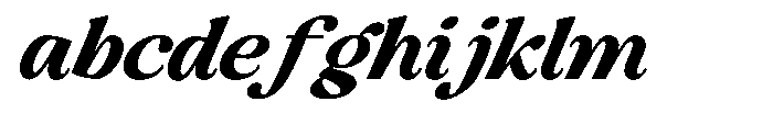 Montalvia Display Bold Expanded Italic Contrast FONT